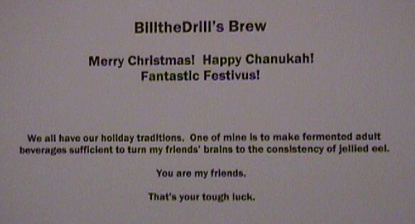 BilltheDrill's Brews