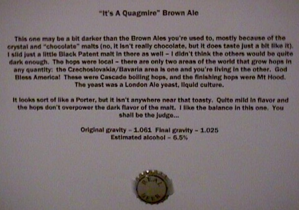 It's a Quagmire! brew
