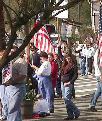 energetic crowd